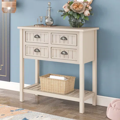 Dietlinde 31.7" Wide 4 - Drawer Sideboard