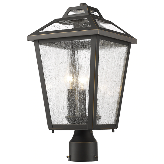 Avery Home Lighting Oil-rubbed Bronze Bayland 3-Light Outdoor Pier Mount Light