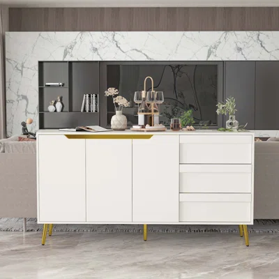 Grandview 63" Wide 3 Drawer Sideboard
