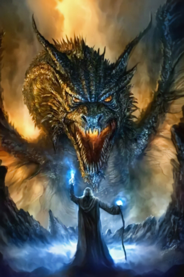 Dragon & Me Diy 5D Diamond Painting Kit Full Square Round Drill