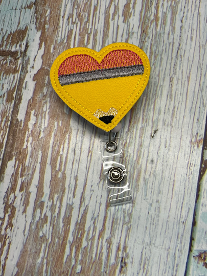 Badge Reel, Pencil Teacher Retractable Id Holder, Lanyard, Gift