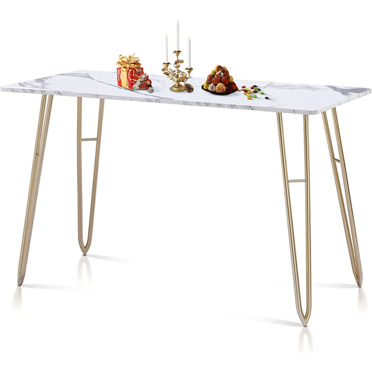 Ivinta Marble Dining Table Italian Type, Small Simple Tea Table
