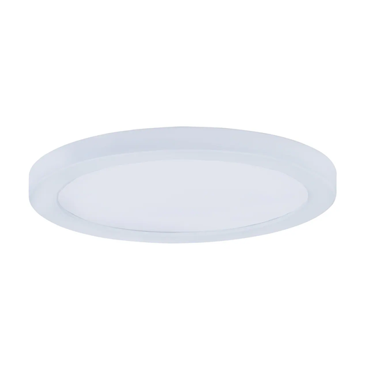Wafer 7" Wide Die Cast Aluminum Flush Mount Ceiling Light