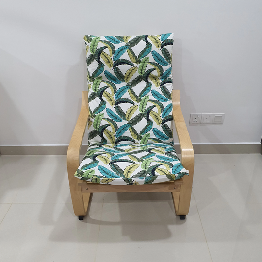 Ikea Poang Chair Cushion Cover - Feathers
