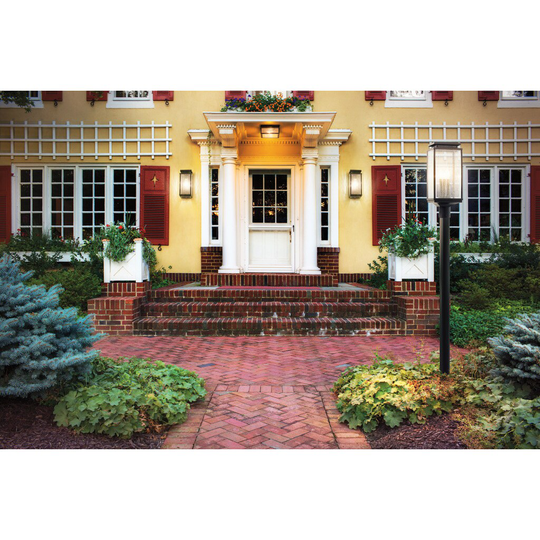 Kichler Lighting Manningham Collection 2-light Olde Bronze Outdoor Flush Mount