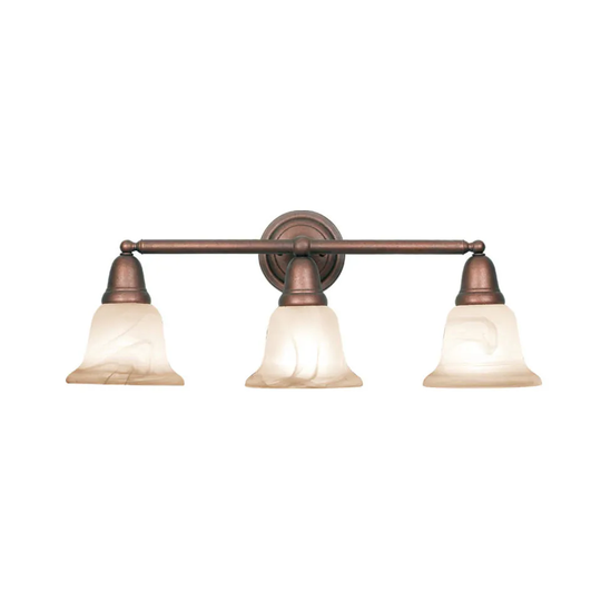 Woodbridge Lighting Hudson Glen 3-light Marbled Bronze Bath Bar