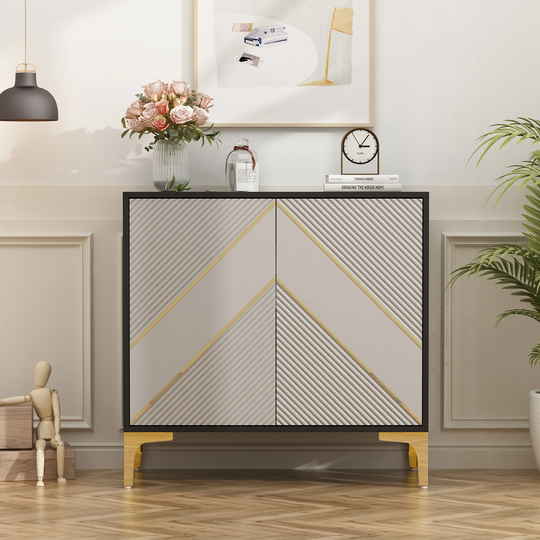 FAMAPY Large Buffet Sideboard with Adjustable Shelf Storage Cabinet