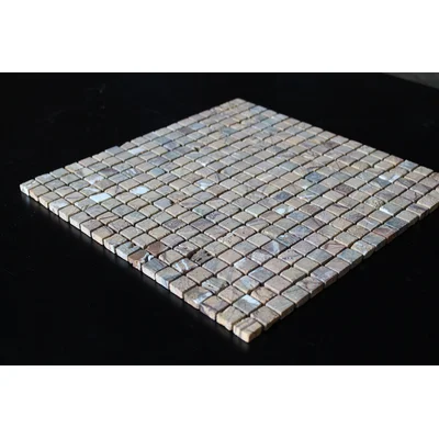12" x 12" Marble Grid Mosaic Wall Tile