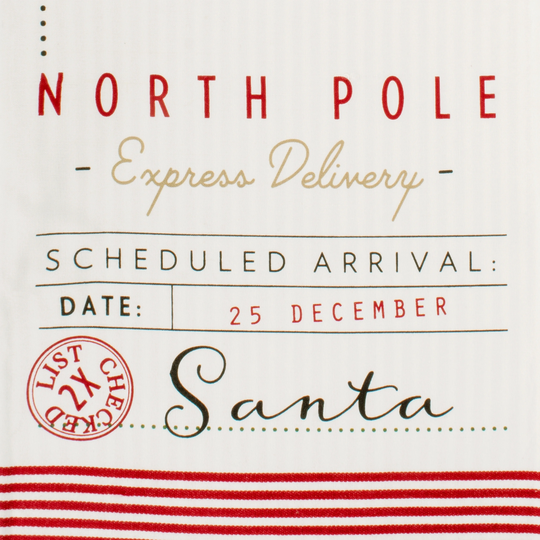 Design Imports Santa's Workshop Table Runner (0.25 inches high x 14 inches wide x 72 inches deep) - 72"x14"