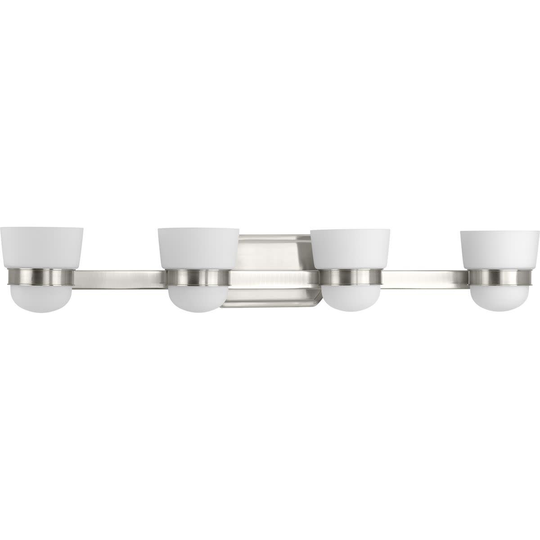 Progress Lighting Index 4 Light 33" Wide Bathroom Vanity Light