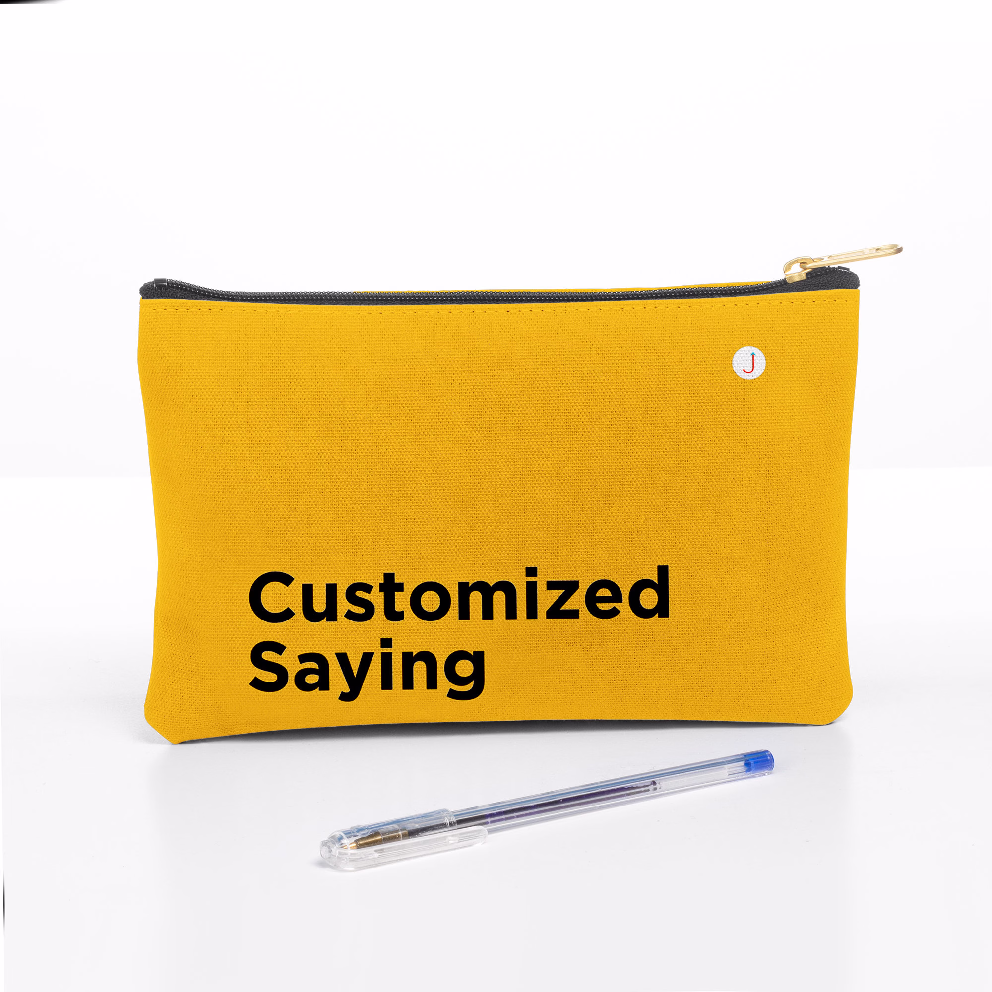 Custom Makeup Bags, Personalized Accessory Pouch W Flat Or T-Bottom, Pencil Case Customizable, Bag Name, Organizer