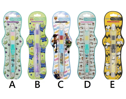 Pilot Dr.grip Cl Play Border 0.3mm Mechanical Pencil Toy Story Aliens Chip & Dale Snoopy Japan