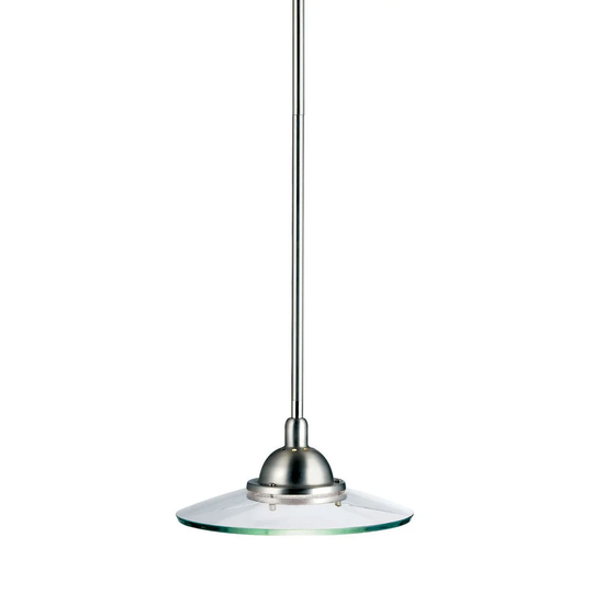 Kichler Lighting Galaxie Collection 1-light Brushed Nickel Mini Pendant