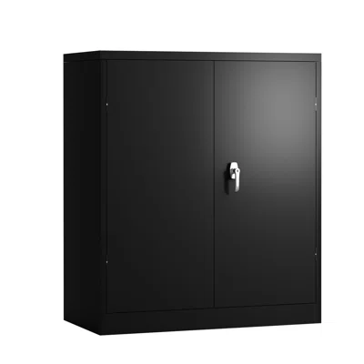 Fahrettin 36'' Wide 2 - Shelf Storage Cabinet