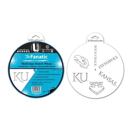 University Of Kansas Stencil Wheel - The Fanatic
