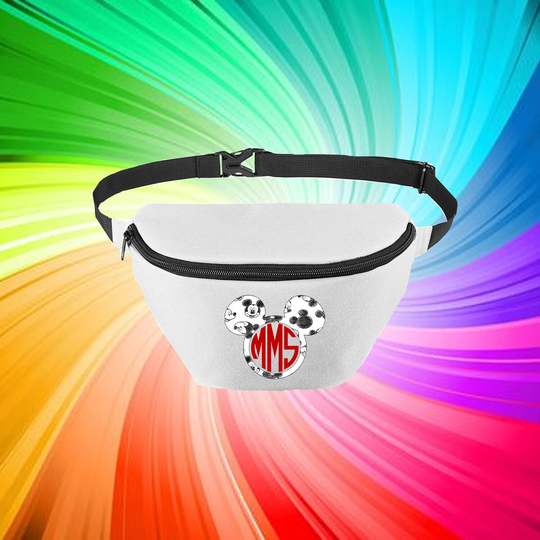 Personalized Pencil Perfect Monogram Mickey Fanny Pack