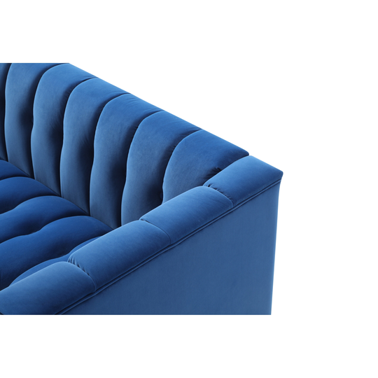 2-Seat Velvet Sofa