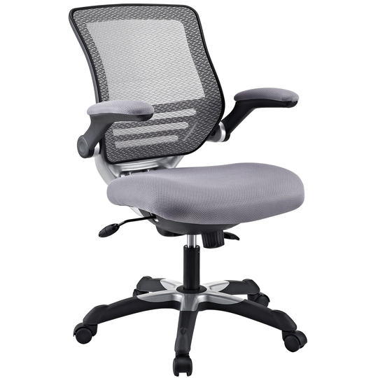 Porch & Den Nickerson Grey Mesh Office Chair