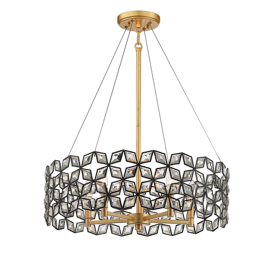 Brookcrest - 5 Light Pendant by Metropolitan