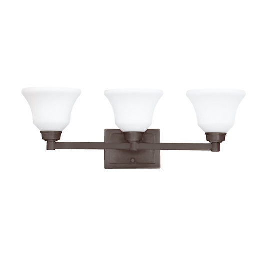 Kichler Lighting Langford Collection 3-light Olde Bronze LED Bath/Vanity Light