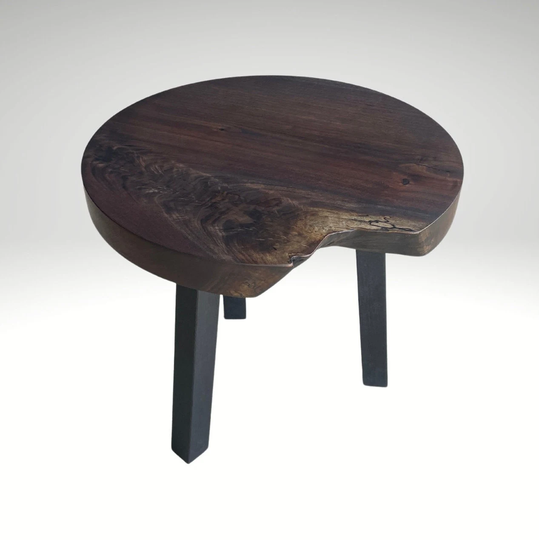 Walnut End Table/Live Edge Coffee
