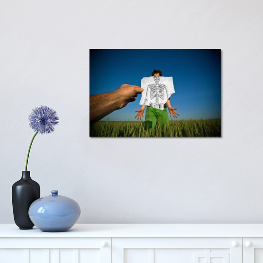 iCanvas "Pencil vs. Camera 53" by Ben Heine Canvas Print