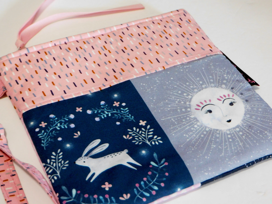 Dollbirdies Original Nightfall Animal Pouch, Fun Make Up Pencil Pouch, Diaper Bag Organization Pouch