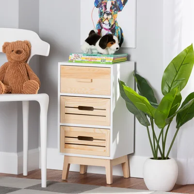 Keyonni 3 Drawer Storage Chest