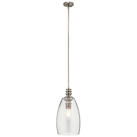 Kichler Lighting Lakum Collection 1-light Pewter Pendant
