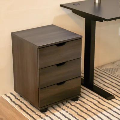 Frome 3-Drawer Mobile Vertical Filing Cabinet
