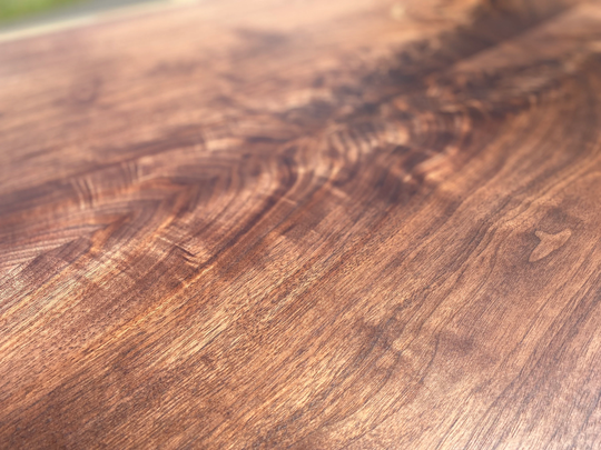 Live Edge Walnut Table - Handmade Furniture Solid Wood Bar Height Living Countertop