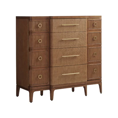 Palm Desert Remington 4 Drawer 52" W Gentleman's Chest