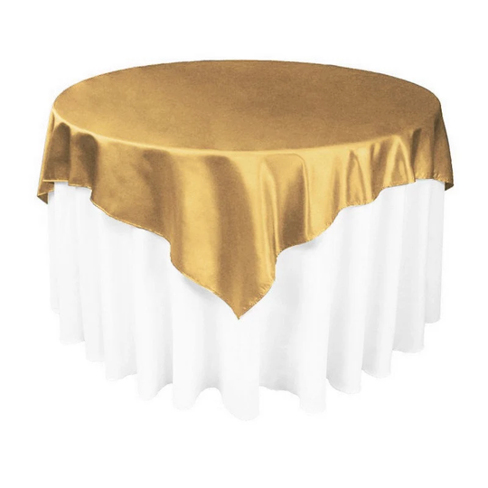 Gold Table Overlay 58''x58''