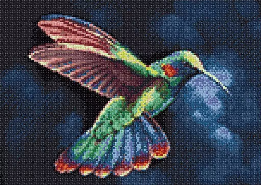 Tropic Bird Diamond Painting Set By Crafting Spark. Cs058 Art Kit. Large Kit