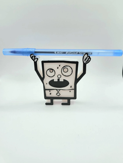 3D Printed Color Doodlebob Pencil/Pen Holder - Spongebob Squarepants Gift Spongebob Toys Desk Accessories