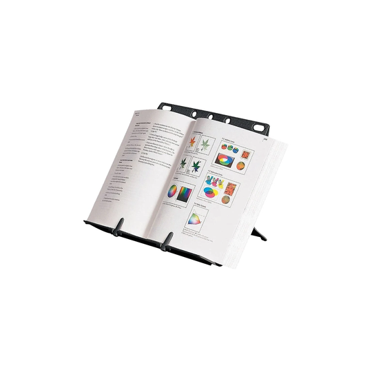 Staples BookLift Black Plastic Copy Holder - 9.63" x 6" x 11.63"