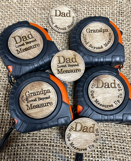 Fathers Day Personalize Tape Measure, Gift For Dad