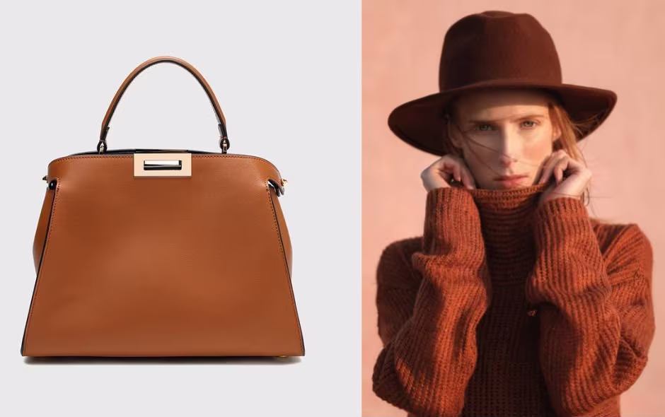 Classic Peekaboo Style Tote Bag