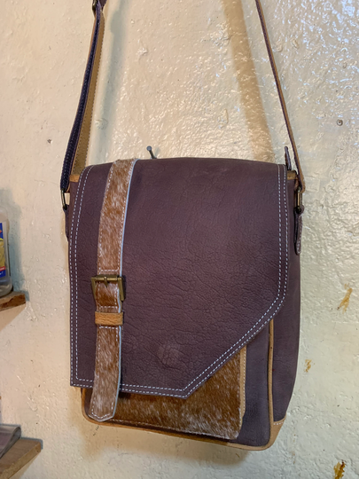 Leather Crossbody Bag, Soft Leather Maasai Bead Bag, Cross Body Purses, Leather Purse For Women/ Men Small Crossover Cross Body Bag