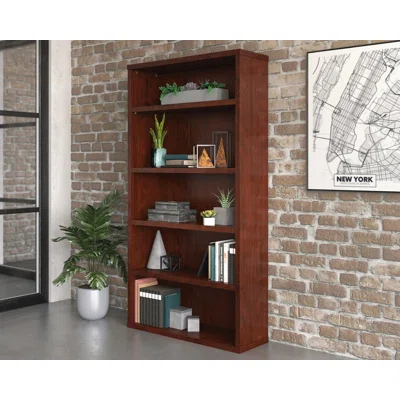5-Shelf Commercial Office Storage In Cherry