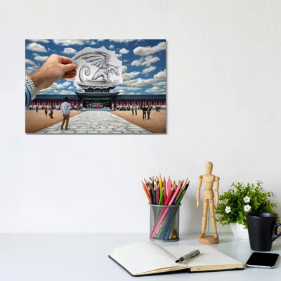 Pencil vs. Camera - 76 by Ben Heine - Graphic Art Print