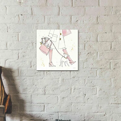 Fashion Feet I by Anne Tavoletti - Wrapped Canvas Textual Art Print