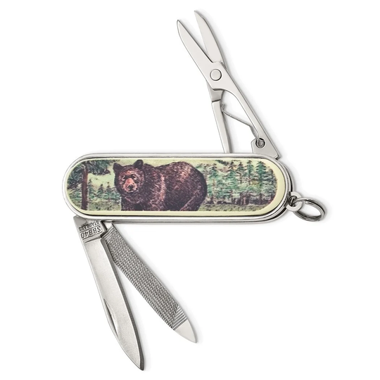 Curata Barlow Designs Color Bear Multifunction Pocket Knife