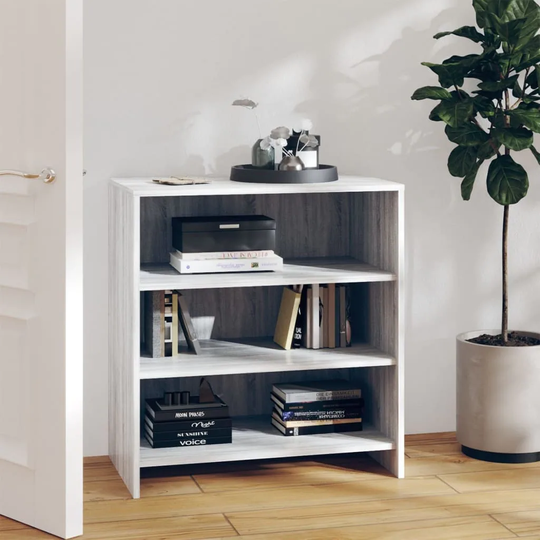 Sideboard Gray Sonoma 27.6"x15.9"x29.5" Engineered Wood