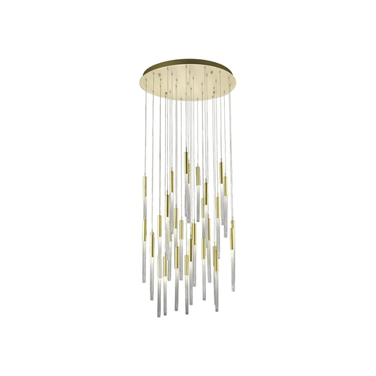 Avenue Lighting HF2031BOABB 31 Light Pendant Boa Brushed Brass - One Size