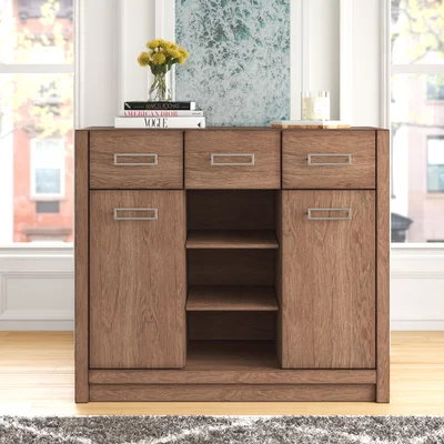 Bucher 42'' Wide 3 Drawer Sideboard