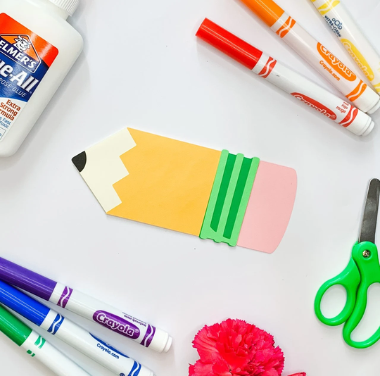 Teacher Gift Card Holder Pencil, Appreciation