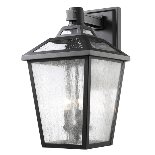 Avery Home Lighting Bayland 3-Light Outdoor Black Wall Light
