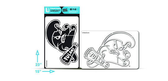 Officially Licensed Tulane Mascot Stencil - Multi-Purpose