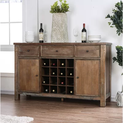 Miah 58" Wide 3 Drawer Sideboard